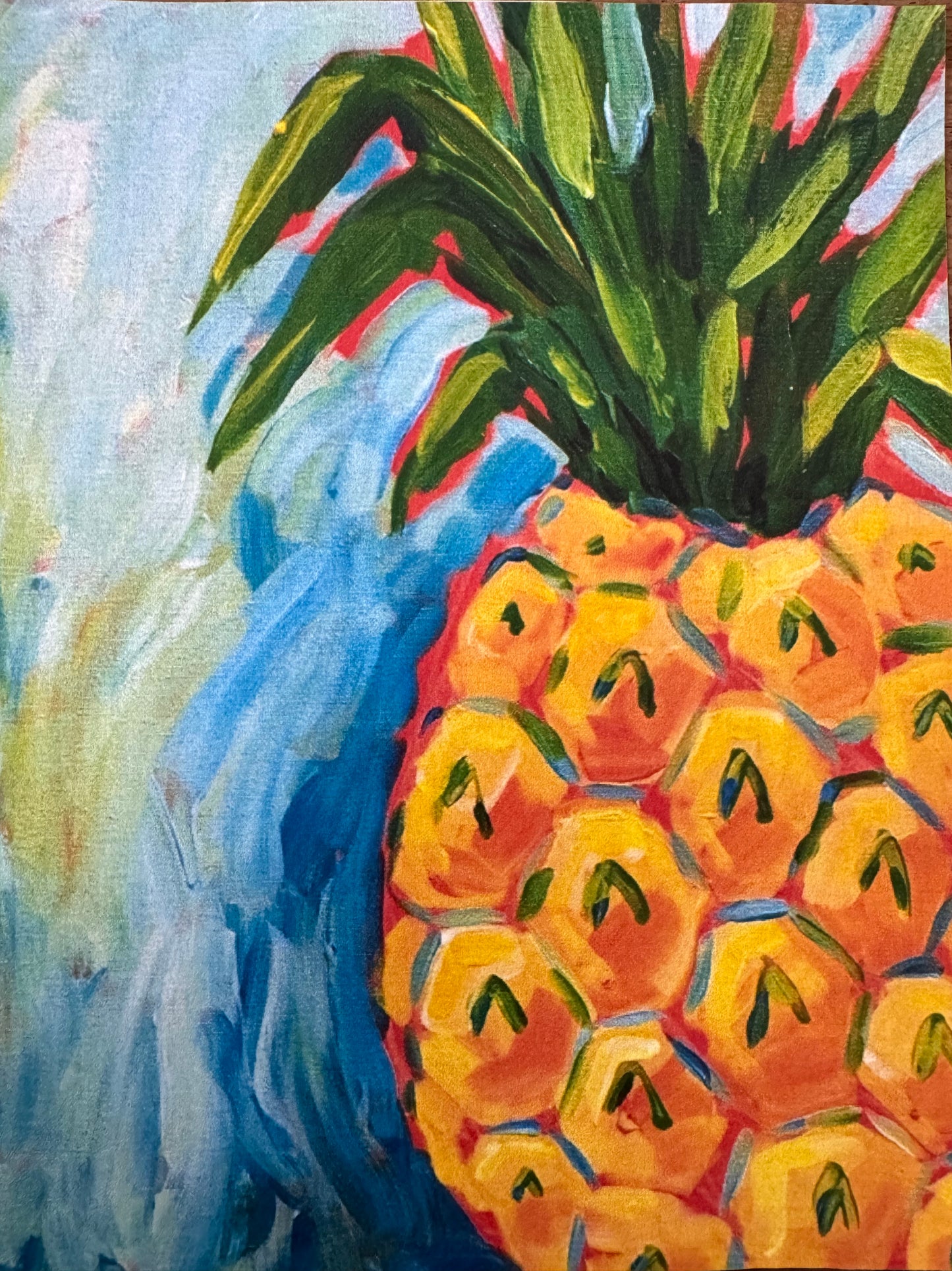 Pineapple - Sketch & Paint